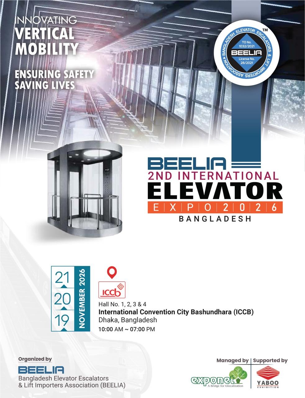 Beelia 2nd International Elevator Expo-2026 Bangladesh 